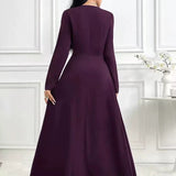 Barbara | Asymetryczna Tunika Maxi Sukienka