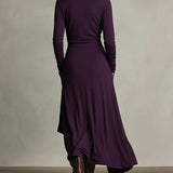 Jolanta | Asymetryczna Tunika Maxi Sukienka